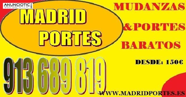 FLETES DESDE:30� PRECIOS.9(13)6.89-819 MUDANZAS BARATAS EN ARGANZUELA