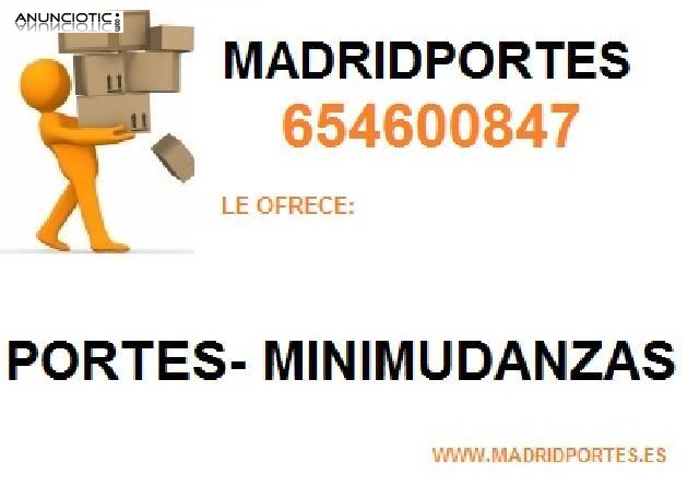MADRID-ESPA&Ntilde;A PORTES BARATOS 6.5(46OxO8)4.7 MINIMUDANZAS