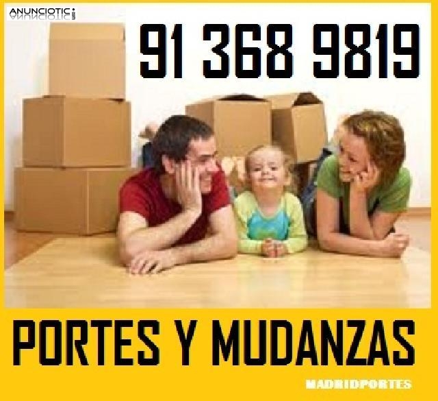 Joven empresa de Mudanzas Baratas(9)13,6(8)9,8(1)9 en Torrej&oacute;n de Ardoz