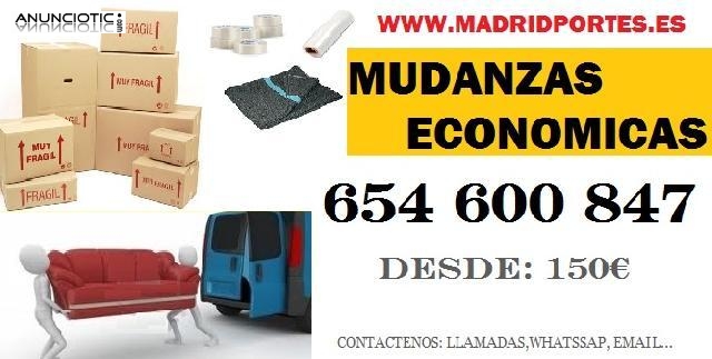 MUDANZAS ECONOMICAS91(368)9819 EN VILLAVERDE>>30�