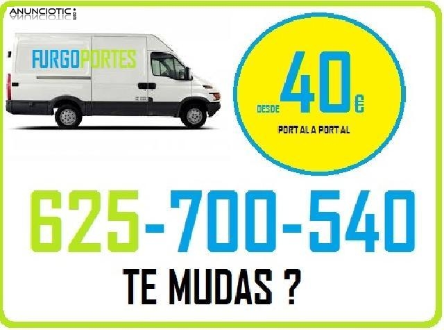 Portes baratos madrid*40�*62(570)05(40 furgoportes