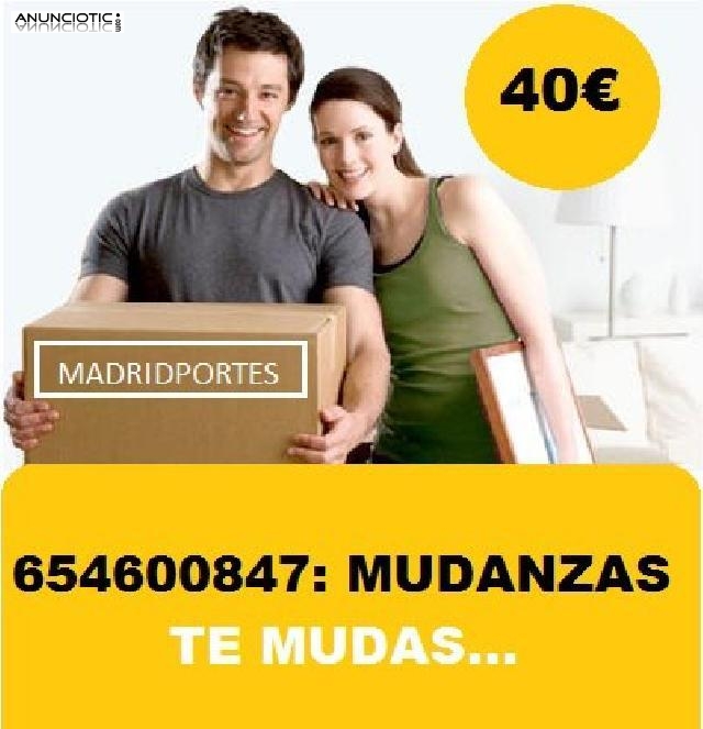 FLETES ECONOMICOS COSLADA*91//3689819*PORTES EN COSLADA: 40�