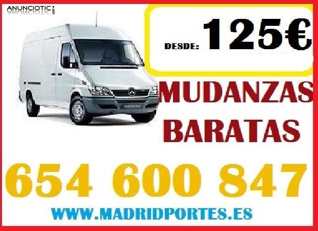 MUDANZAS BARATAS(60�-H0RA)91#3689819 EN ALCOBENDAS  