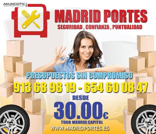 BUSCO MUDANZAS EN MADRID>9*136-89819<PORTES ECONOMICOS