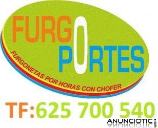 *F*MUDANZAS OFERTAS MADRID (62·570·05·40) FURGONETAS CON CHOFER 