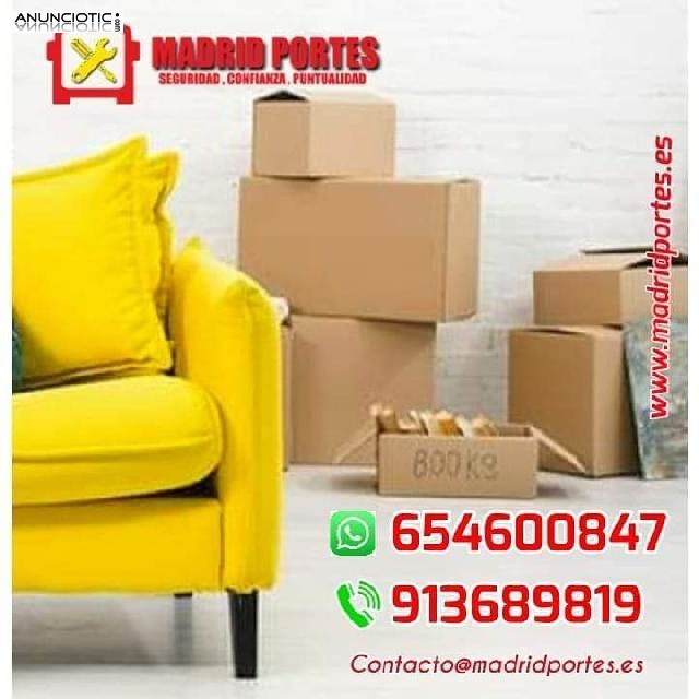 PORTES SEGUROS-PEQUE&Ntilde;AS MUDANZAS MADRID