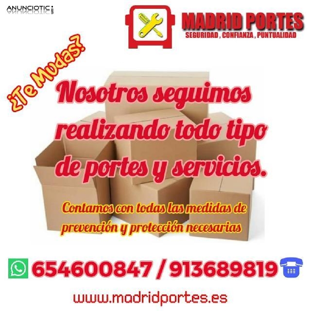 FLETES MADRID - PORTES RETIRO 28002