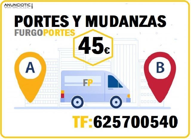 Portes 62700+540(Furgón c/chofer en Torrejón de Ardoz)