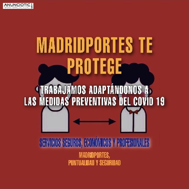Portes urgentes en Madrid baratos