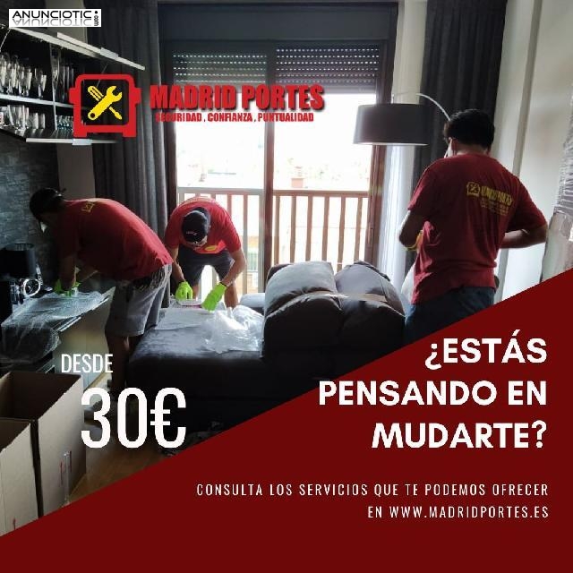 &iquest;CAMBIAS DE PISO? MUDANZAS BARATAS
