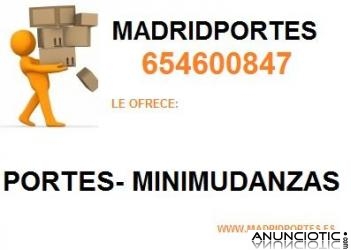 Minimudanzas(65:46/008(47)y portes(econ&oacute;micos)Madrid Espa&ntilde;a