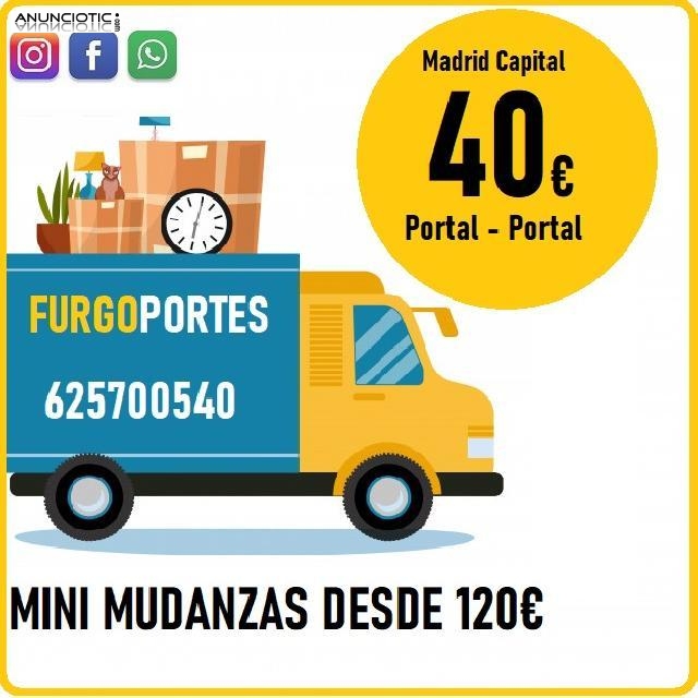 desde 40���. Portes Econ&oacute;micos Carabanchel (625700)- 540