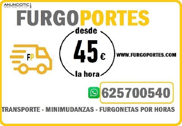 MINI-MUDANZAS -PORTES 625700R540 MADRID-ASCAO-Retiro