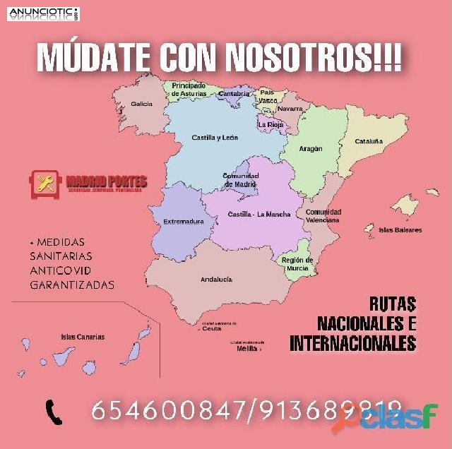 TRANSPORTES GETAFE DESDE →40� (MADRID BARATOS)