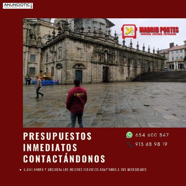 SERVICIOS RAPIDOS→ MUDANZAS MADRID PORTES