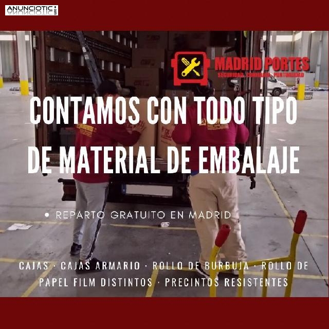 SERVICIO INTEGRAL: TRANSPORTES EN MADRID 30�