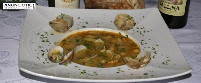 Fabes con Almejas en Madrid