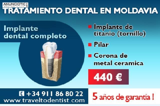 Tratamientos dentales eficaces en las cl&iacute;nicas de Moldavia