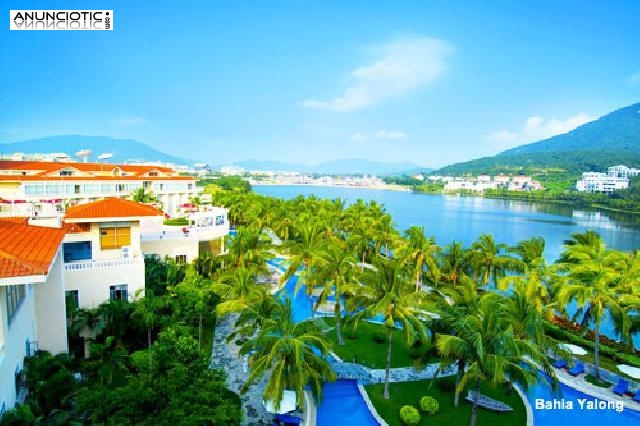 Viajes China en invierno con Bah&iacute;a Yalong de Sanya