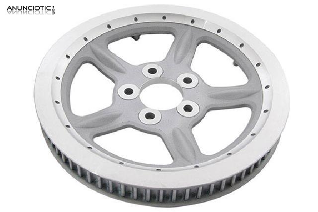 Pi&ntilde;&oacute;n plateado para rueda trasera harley davidson