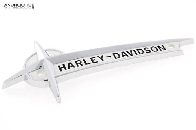 Placa de identificaci&oacute;n del tanque de combustible harley davidson