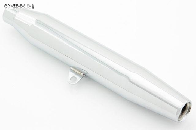 Tubo de escape delantero cromado harley davidson hdi