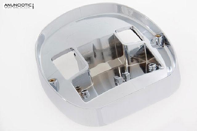 Base cromada para portal&aacute;mparas harley davidson