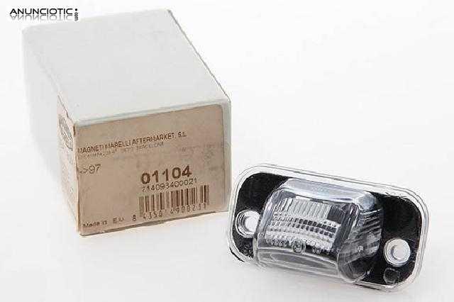 Luz matr&iacute;cula seat ibiza