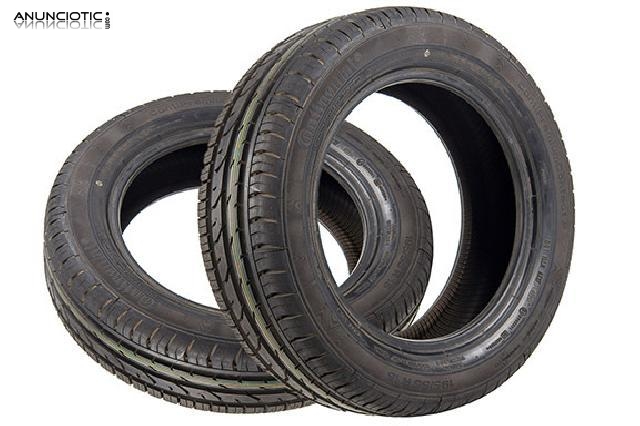 Pack dos neum&aacute;ticos continental 195/55r15