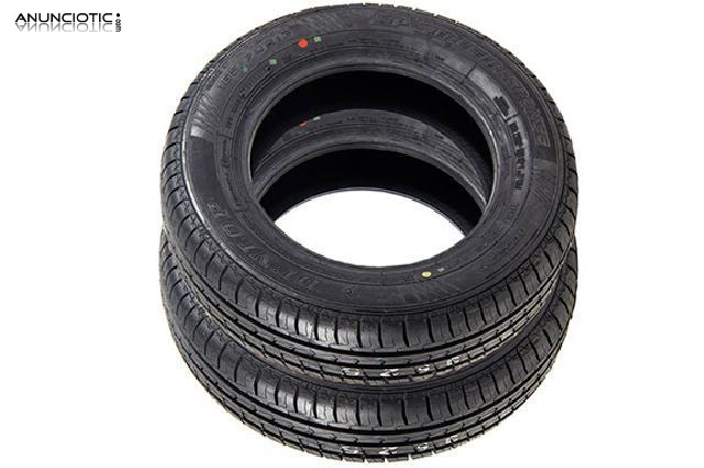 Pack 2 neum&aacute;ticos  dunlop 165/70r13