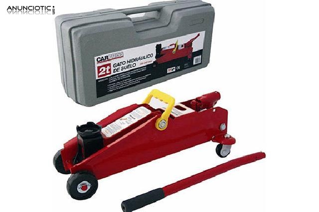 Gato hidr&aacute;ulico carretilla