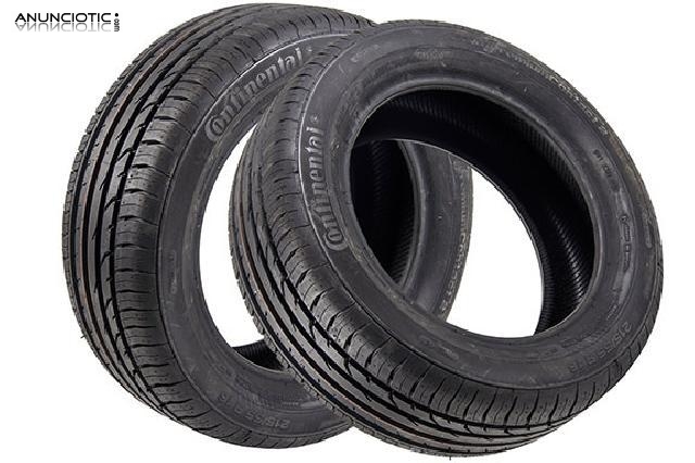 Pack dos neum&aacute;ticos continental 21555r16