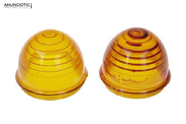 Lote 2 tulipas &aacute;mbar