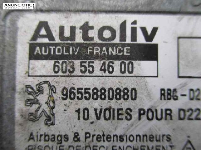 Centralita airbag de 407