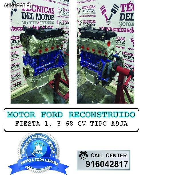 Motor ford fiesta 1 3 68 cv tipo a9ja