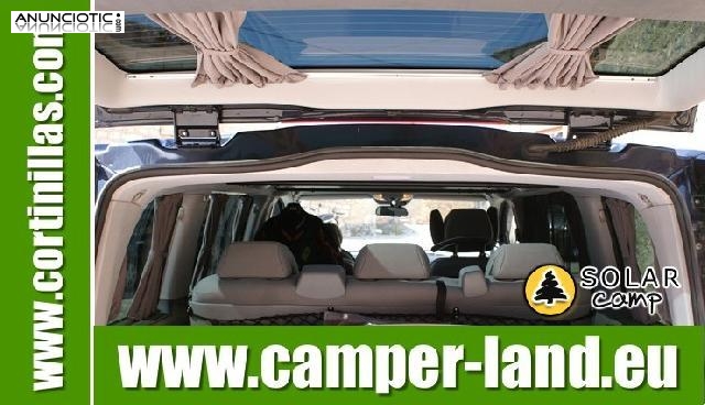 Cortinas perimetrales para furgonetas furgos furgo camper