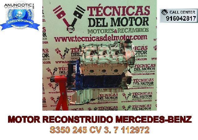 MOTOR MERCEDES S350 245 CV 3. 7 112972