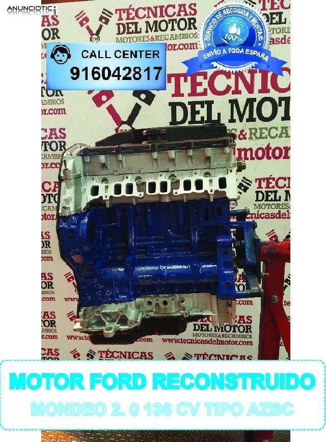 Motor ford mondeo 2 0 136 cv tipo azbc 