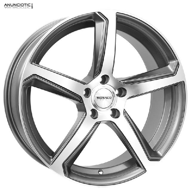 Llantas monaco g-force antracita/pulido 