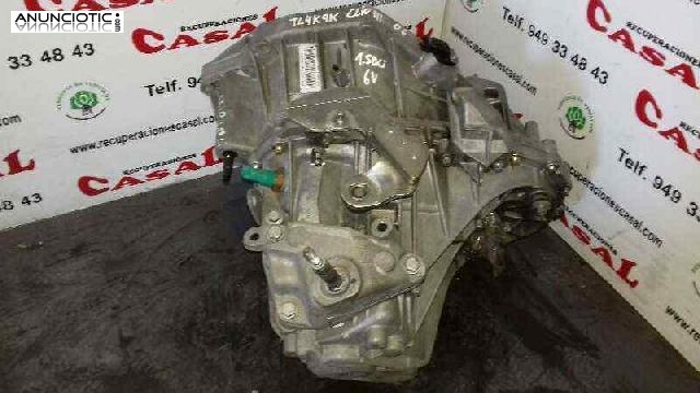 Caja cambios tl4k9kx renault clio iii