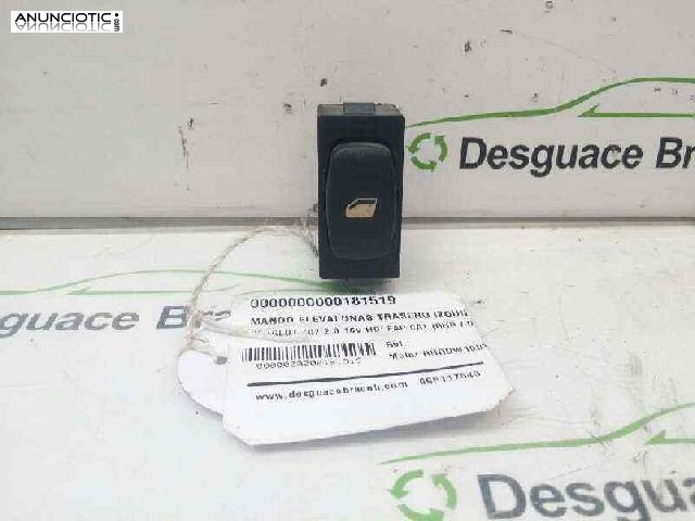 Mando elevalunas tra. izq. peugeot