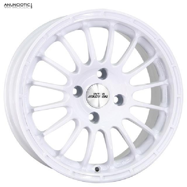 Llantas inter-action white white 