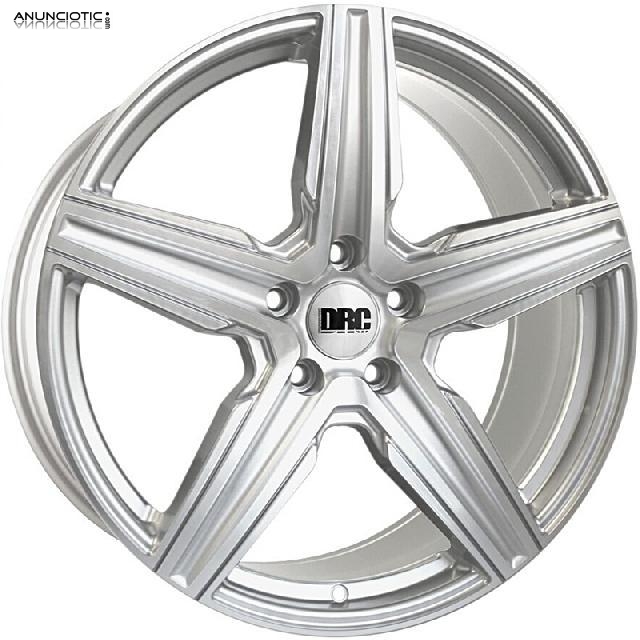 Llantas drc dmv silver/polished 