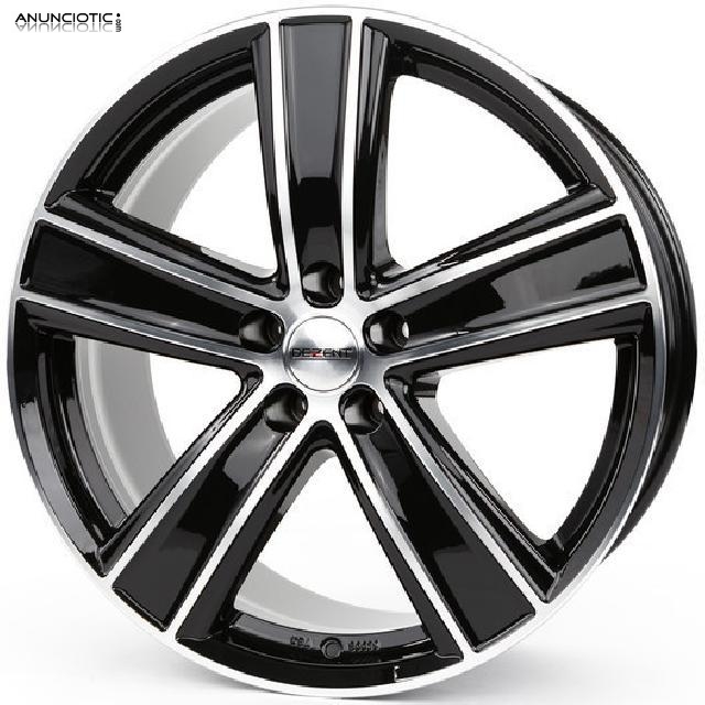 Llantas dezent th negro/pulido 