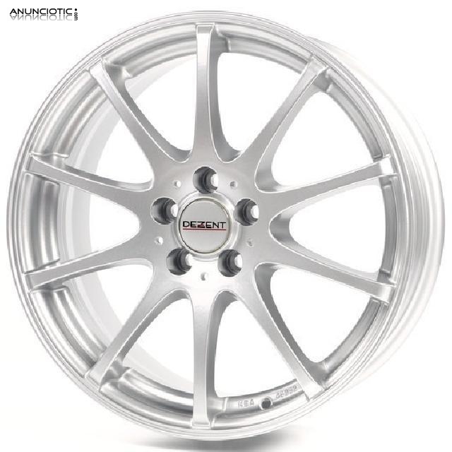 Llantas dezent v plata 