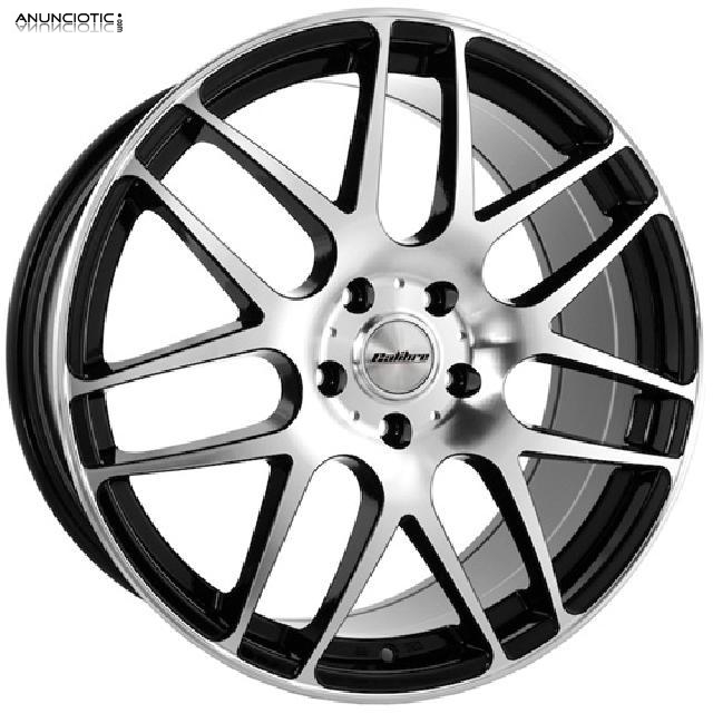 Llantas calibre exile negro/pulido 