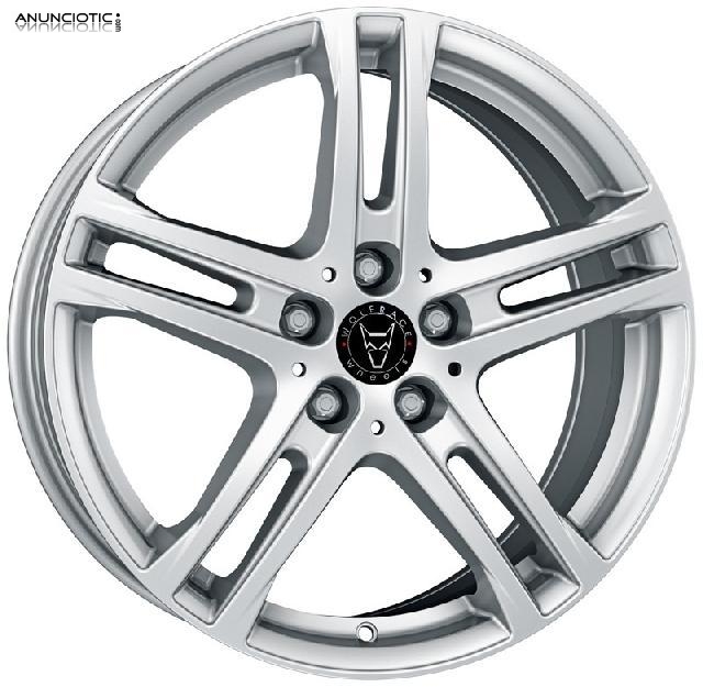 Llantas wolfrace bavaro polar silver 
