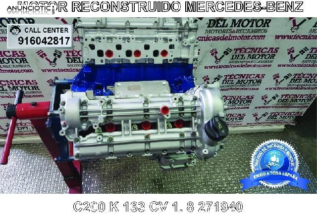 MOTOR MERCEDES C200 K 163 CV 1.  8 271940 