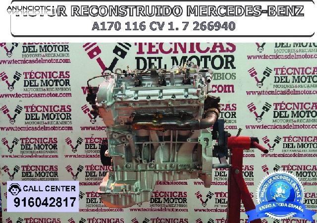 MOTOR MERCEDES A170 116 CV 1. 7 266940 