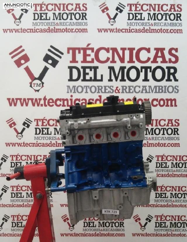 Motor regenerado renault 1.5 dci k9k729